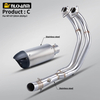 Yama MT07 FZ07 Original Yoshimura Alpha Full Motorcycle Exhaust System 51MM Front Tube Link Pipe New Condition Steel Material