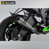 Motorcycle exhaust system modification mid link ARRO escape muffler for Kawasak ZX-6R