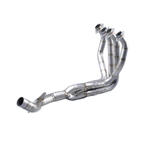 Kawasa Z1000 2010-21 Titanium Alloy System Escape Slip Tube 51mm Interface Front Link Pipe New Motorcycle Exhaust Optional Slip