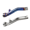 2021-2024 Kawasaki Ninja ZX10RR ZX-10R ZX10R Reinforced Exhaust Pipe Optional Titanium Link Stainless Steel Material Box Packing