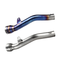 2021-2024 Kawasaki Ninja ZX10RR ZX-10R ZX10R Reinforced Exhaust Pipe Optional Titanium Link Stainless Steel Material Box Packing