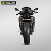 Yoshimura R55 Carbon Fiber Escape Muffler for Kawasak ZX-4R ZX-25R Used Mid Link Motorcycle Exhaust System Modification Boxed