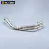 CBR250RR 2017-2023 Motorcycle Exhaust System Slip Escape with Original 51mm Muffler Carbon Fiber Front Link Pipe