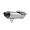High Quality Complete Exhaust System 2018-2020 GP Motorcycle Carbon Fiber Cover Silencer C400X C400GT Made Stainless Steel Alloy