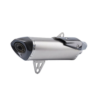 High Quality Complete Exhaust System 2018-2020 GP Motorcycle Carbon Fiber Cover Silencer C400X C400GT Made Stainless Steel Alloy
