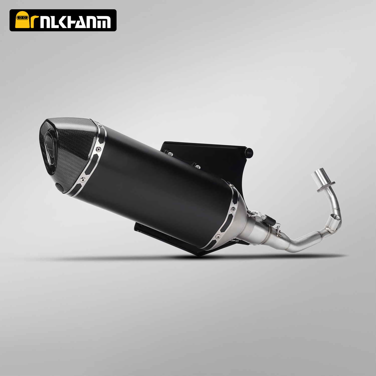 Full Exhaust System Motorcycle Exhaust Muffler Modified Pipe Connection Middle Tube Link a for Vespa 150 Sprint Primavera