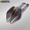 NlkHanm Titanium Honeycomb Forged Motorcycle Exhaust Kit slip on Line for Kawasaki Zx6r 636 ZX6R ZX-6R 2021-2024