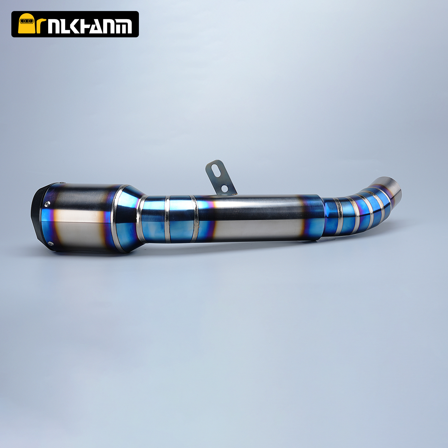 High Quality Custom Racing Performance Motorcycle Exhaust Muffler Original Location ZX6R 636 2009-2019 Made Carbon Stainless