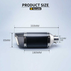 Universal Modified SC Escape Muffler with DB Killer for Ninja R1 R6 GSX250 GSX250R New Carbon Steel Motorcycle Exhaust System