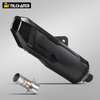 BM ADV R1300GS R1300 GS Motorcycle Exhaust Mid Section New Carbon Slip-On Modified Muffler with Middle Pipe Connection