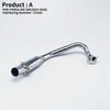 FORZA350 FORZA 350 300 FORZA300 Full System Motorcycle Exhaust Motor Modified Escape Moto Bike Muffler Front Link Pipe New Box