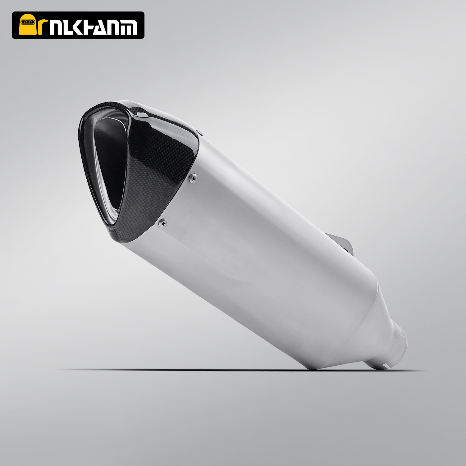 60mm Motorcycle Exhaust System Modification AK Carbon Fiber Cover Escape Muffler for BMW S1000R S1000RR
