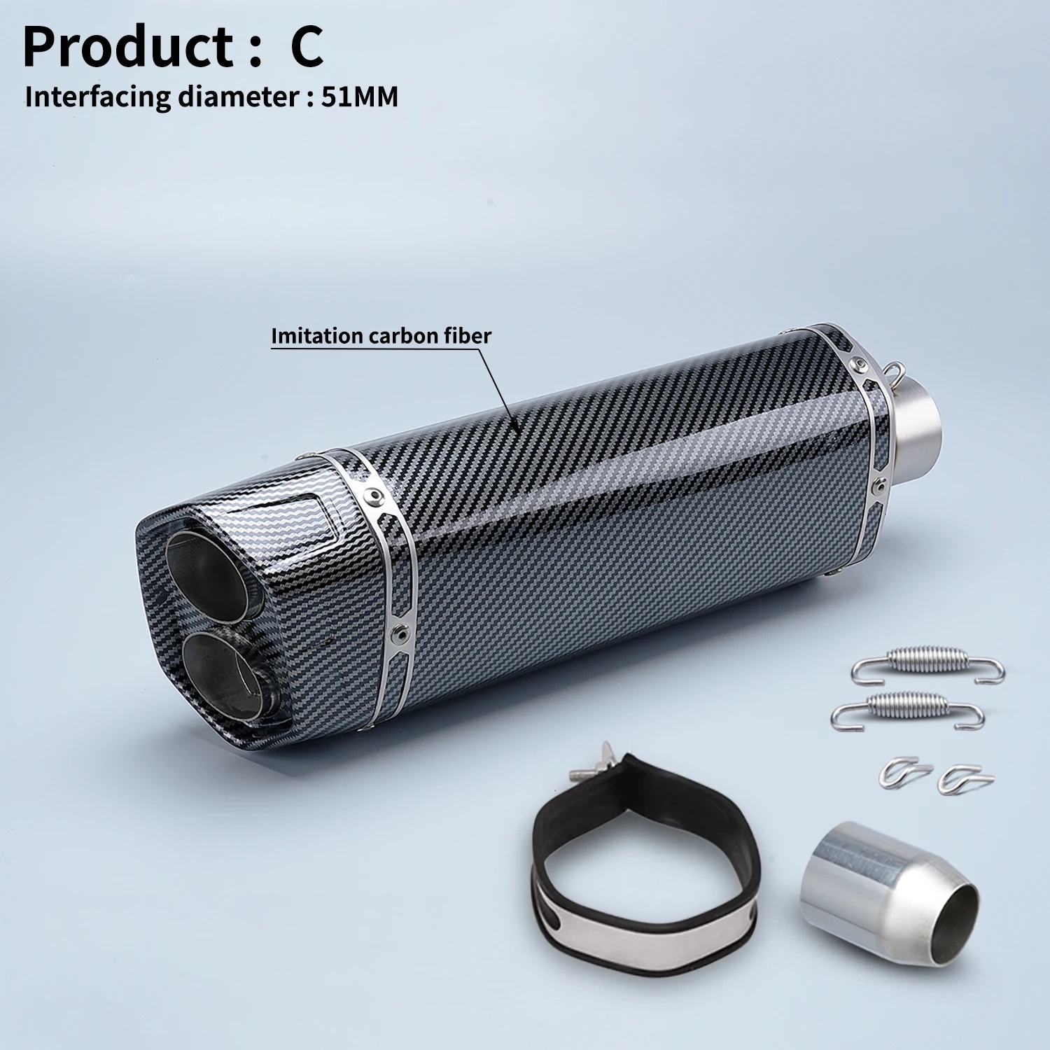 exhaust pipe muffler