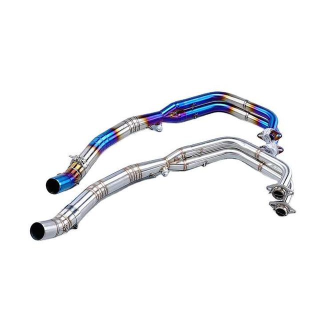 Kawasak Z400 Ninja400 2017-2023 Racing Line Exhaust System Full Motorcycle Original Position Steel Pipe Link Pipe New Condition
