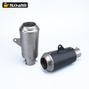 51mm Universal Stainless Steel Escape Muffler New Condition LV Modified Motorcycle Exhaust System for Z900 Ninja400 R3 R6