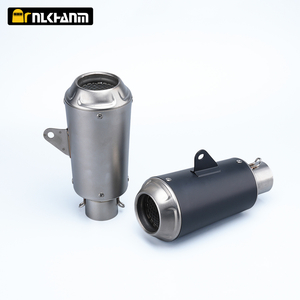 51mm Universal Stainless Steel Escape Muffler New Condition LV Modified Motorcycle Exhaust System for Z900 Ninja400 R3 R6