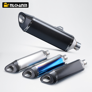 Universal Stainless Steel Yoshimura Exhaust Muffler New Design for GSXR150 R15 Duke200 CBR500R Box Motorcycle Exhaust System
