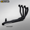 BROCK Z900 Black Knight Full Section Motorcycle Exhaust System Modification New Condition for Kawasa Z900 2017-2025