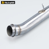 Super Duke 1290 GT 1290 2014-2016 Motorcycle Exhaust System Slip-On Mid Pipe Decat Eliminator Muffler Stainless Steel Carbon