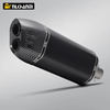 Custom 51mm Motorcycle Exhaust System Double Escape Outlet Muffler AK Modified for R1250GS Z900 DL1050 New Condition Steel Box