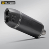 Custom 51mm Motorcycle Exhaust System Double Escape Outlet Muffler AK Modified for R1250GS Z900 DL1050 New Condition Steel Box
