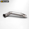 For KTM Duke 690 2012-2018 Motorcycle Exhaust Escape Muffler with Slip-On Tit Middle Link Pipe Condition New