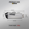 Universal Brock CT Exhaust with Carbon Fiber Cover New Hayabusa GSX1300 GSX-R1000 ZX14R S1000RR Tail Section Escape Muffler