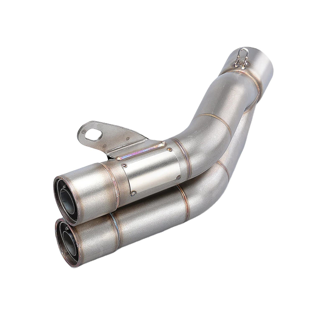 NK650 Kawasaki Ninja250 Ninja350 Custom-Size Dual Escape Muffler New Stainless Steel Motorcycle Exhaust System Modification