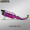 SYM Husky ADV300 Pink Motorcycle Exhaust System Full Section Modification Stainless Carbon Fiber Materials Box Packing Brand New