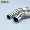 HOND CB250R CBR300 CB300 CB300R CB300F Motorcycle Exhaust System Modify Steel Front Middle Link Pipe Mufflers for Escape Moto