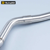 Yama NVX155 AEROX155 Scooter Exhaust System Front Header Slip Roundabout 51mm Steel Exhaust Muffler Stainless Steel Material