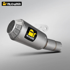 Yamaha R1/R1M/MT10 Motorcycle Exhaust Modification New AK Stainless Steel Muffler with Carbon Material Box Packed