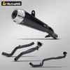XADV750 Motorcycle Exhaust System Full Section Black DB Killer Arrow Modification 51mm Stainless Steel Adapter Boxed New