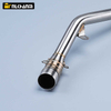 Hond MSX 125 MSX125 Motorcycle Exhaust System Front Header Link Connect Tube Stainless Steel Muffler Pipe for 2013-2018 Boxed