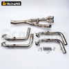 For S1000RR 2019-2025 & S1000R 2021-25 Stainless Steel Motorcycle Exhaust Modification 60mm Header Pipe New Condition