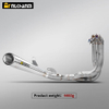 NlkHanm Titanium Alloy Full Section Exhaust System for Ninja H2 H2R 2015-2025 Motorcycles Condition New Box Packed