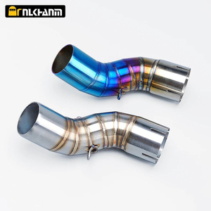 Kawasa Z900 A2 2017–2023 Motorrad-Auspuffanlage, Edelstahl-Schalld&auml;mpfer, modifizierter Moto Escape, neuer Zustand