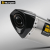 For CFMOTO 800NK Exhaust System Modification New AK Carbon Fiber Escape Muffler with DB Killer Boxed