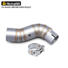 New Stainless Steel Exhaust Middle Section Link Pipe for CBR1000 2008-2012 Motorcycles Modified Motorcycle Exhaust