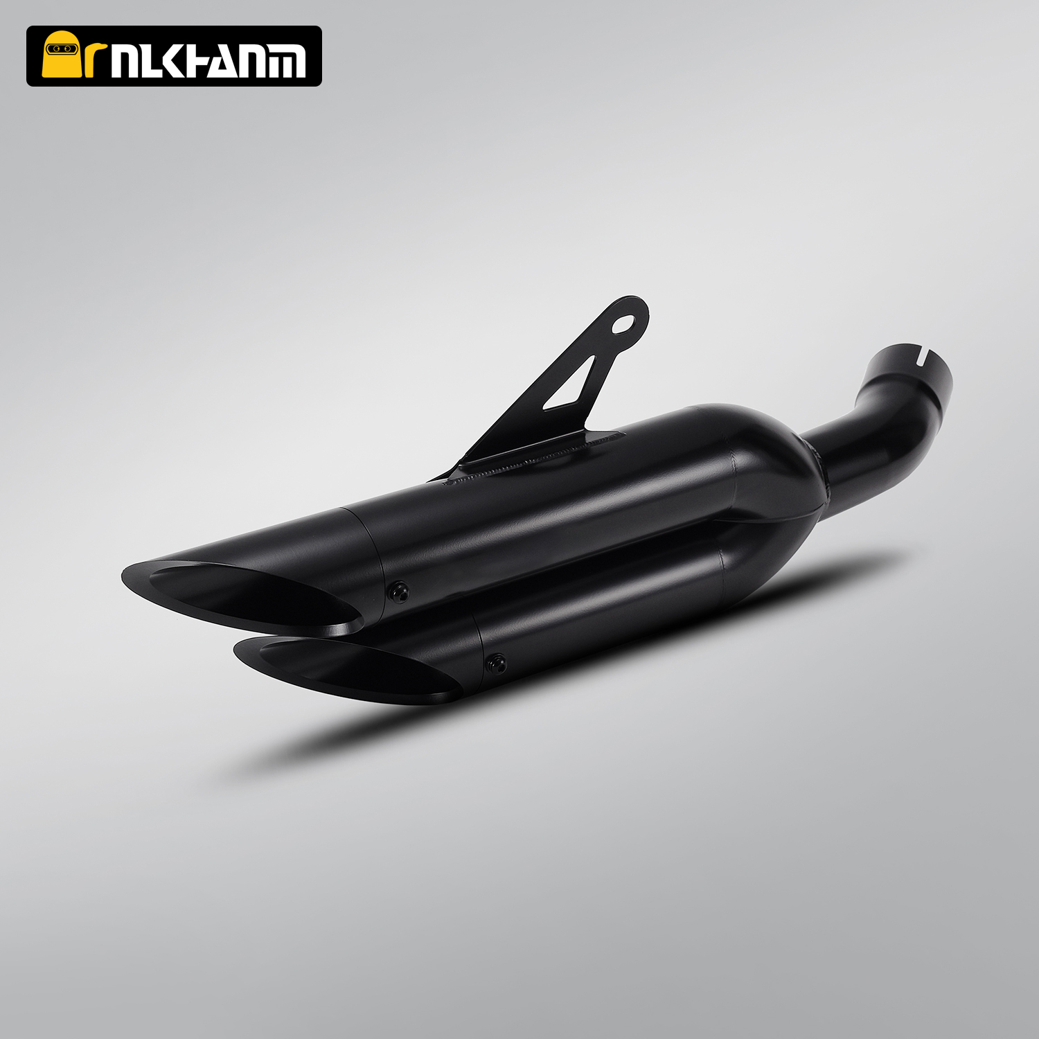High Performance Stainless Steel Zard Double Hole Racing Exhaust Muffler New Condition Inline Slip for Zx4r and Zx4rr