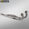 Second Generation AK550 Full Titanium Alloy Motorcycle Exhaust System Modification New Condition Front Section for Motorcycles