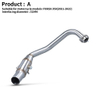 Stainless Steel Modified Muffler Front Connection Pipe for Forza 350 NSS350 2021-2022 New Condition Motorcycle Exhaust System