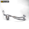 For Yama R25 R3 MT-03 New Full Exhaust System with 51mm Titanium Alloy Mid Pipe Steel Link for Slip YZF R3 R25 MT-03