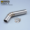 Motorcycle GSXR 600 750 K6 K7 Exhaust Middle Link Pipe Muffler Escape Section Adapter Tube for GSXR 600 750 K6 K7