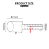 2017-2021 DUKE 125 250 390 RC125 RC390 Motorcycle Hidden Exhaust Pipe Muffler DB Killer New 51mm Stainless Steel Adapter