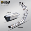 Yama MT07 FZ07 Original Yoshimura Alpha Full Motorcycle Exhaust System 51MM Front Tube Link Pipe New Condition Steel Material