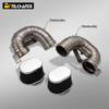New for Triumph Bobber Motorcycle Exhaust System Intake Pipe Modification Engine Heat Shield Cold Air Intake
