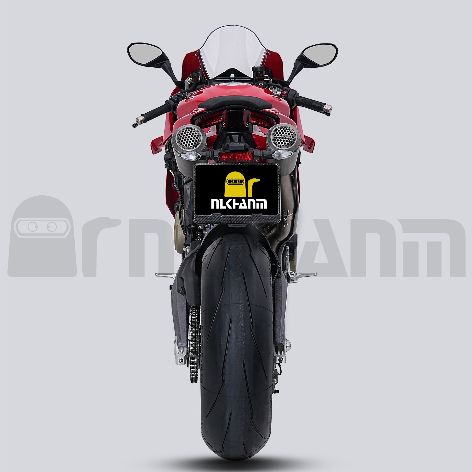 exhaust in bike