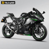 Yoshimura R55 Carbon Fiber Escape Muffler for Kawasak ZX-4R ZX-25R Used Mid Link Motorcycle Exhaust System Modification Boxed