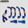 2017-2020 Yamaha R6 Stainless Steel Front Section New Carbon Titanium Alloy Exhaust System Modification for Motorcycles